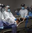 Paciente com Covid-19 é tratado em hospital em Houston, Texas
29/06/2020
REUTERS/Callaghan O'Hare  Foto: Reuters
