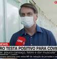 Bolsonaro afirmou nesta terça-feira, 07, que está com covid-19  Foto: Reprodução/YouTube/CNN Brasil / Estadão Conteúdo