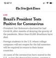 The New York Times  Foto: TNYT/reprodução / Estadão Conteúdo