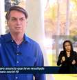 Em entrevista coletiva, presidente revela que está com coronavírus  Foto: TV BRASIL/REPRODUÇÃO / Estadão Conteúdo