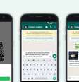 Para ativar o QR Code, as empresas devem acessar as ferramentas dentro das configurações do app, e habilitar a opção do código  Foto: WhatsApp/Divulgação / Estadão