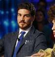 Andrea Piazzolla e Gina Lollobrigida durante transmissão na emissora Rai, em 22 de setembro de 2019  Foto: ANSA / Ansa - Brasil