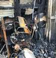 Incêndio destruiu dois mil testes rápidos para coronavírus em Botucatu, no interior de São Paulo.  Foto: Foto: Divulgação/Prefeitura de Botucatu / Estadão