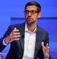 Presidente-executivo da Alphabet, Sundar Pichai.
REUTERS/Denis Balibouse  Foto: Reuters