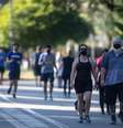 Movimento no Parque Ibirapuera, que foi reaberto nesta segunda-feira, 13  Foto: Werther Santana / Estadão
