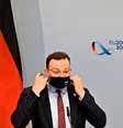 Ministro da Saúde da Alemanha, Jens Spahn, durante entrevista coletiva em Berlim
16/07/2020 Tobias Schwarz/Pool via REUTERS  Foto: Reuters