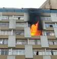 Incêndio ocorreu em apartamento de prédio localizado na Rua Major Quedinho, na República, próximo à esquina com a Rua Santo Antônio.  Foto: Twitter/@raphok / Estadão