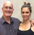 Fernanda Lima ao lado do pai, Cleomar  Foto: Instagram / @fernandalimaoficial / Estadão