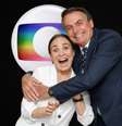 Regina Duarte passou a ser 'escondida' pela Globo depois de fortalecer laços com o presidente Bolsonaro  Foto: Carolina Antunes / Presidência da República / Fotomontagem: Blog Sala de TV 