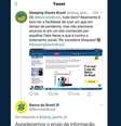 Site alerta BB sobre publicidade em site acusado de disseminar fake news, e BB respondeu ao perfil também pelo Twitter: ‘Repudiamos qualquer disseminação de fake news’   Foto: Reprodução / Estadão Conteúdo