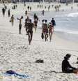 Praias do Rio de Janeiros já estão cheias; São Paulo deve seguir o mesmo caminho
REUTERS/Ricardo Moraes  Foto: Reuters