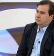O presidente da Câmara, Rodrigo Maia, em entrevista ao programa Roda Viva, da TV Cultura  Foto: TV Cultura / Reprodução / Estadão Conteúdo