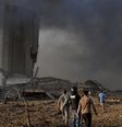 Uma investigação em andamento busca a causa da grande explosão em Beirute  Foto: EPA/WAEL HAMZEH / BBC News Brasil