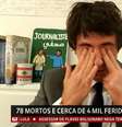 Guga Chacra demonstrou sua paixão pelo Líbano por meio da emoção  Foto: Reprodução