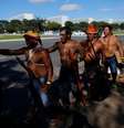 Índios munduruku protestam em Brasília há dois anos
24/04/2018
REUTERS/Adriano Machado  Foto: Reuters