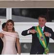 Jair Bolsonaro e Michel Temer durante cerimônia de posse, em 1º de janeiro de 2019  Foto: EPA / Ansa