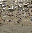 Blankenberge, na Bélgica, no último sábado: onda de calor tem lotado cidades costeiras  Foto: DW / Deutsche Welle