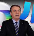 Bolsonaro interrompeu a trégua de algumas semanas ao voltar a atacar a Globo  Foto: Fotomontagem: Blog Sala de TV 