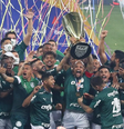 Felipe Melo erguendo a taça de campeão paulista (Foto: Divulgação/Cesar Greco)  Foto: Gazeta Esportiva