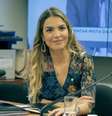 Deputada federal Paula Belmonte (Cidadania-DF) é autora de projeto de lei que autoriza prescrição de ozonioterapia para diagnosticados com coronavírus  Foto: Twitter/Reprodução / Estadão Conteúdo