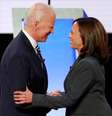 Joe Biden, candidato democrata à Presidência dos EUA, ao lado da senadora Kamala Harris 
31/07/2019
REUTERS/Lucas Jackson  Foto: Reuters