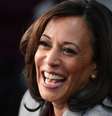 O candidato democrata à presidência dos EUA, Joe Biden, anunciou que Kamala Harris, senadora pela Califórnia, será sua companheira de chapa contra Trump.  Foto: AFP / BBC News Brasil