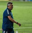 Domènec Torrent trocou Pedro por Vitinho no empate do Flamengo (1 a 1) com o Bragantino  Foto: Heber Gomes/ Agif / Gazeta Press