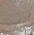 Tempestade de areia atingiu várias cidades do interior de São Paulo e provocou ventania.  Foto: Reprodução/Redes socias / Estadão Conteúdo