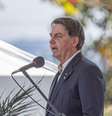 Jair Bolsonaro discursou durante formatura de paraquedistas  Foto: Maga JR/O Fotográfico / Estadão