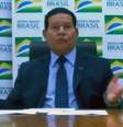 Em entrevista à BBC News Brasil, o vice-presidente Hamilton Mourão afirmou que seria 'absurdo' uma criança de 10 anos grávida após estupro — como aconteceu no Espírito Santo — precisar ter o filho  Foto: BBC News Brasil
