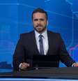 O jornalista Filipe Toledo durante apresentação no 'Jornal Nacional' em 2019  Foto: Reprodução de 'Jornal Nacional' / Globo (2019) / Estadão