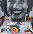 Mural em homenagem a Marielle Franco, em São Paulo
14/03/2020
REUTERS/Amanda Perobelli  Foto: Reuters