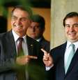 Bolsonaro nega possibilidade de colocar Maia como ministro  Foto: fdr