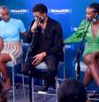Chadwick se emocionou com relato sobre crianças com câncer em vídeo antigo  Foto: Divulgação/Sirius XM / Pipoca Moderna