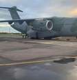 Imagem do avião KC-390 Millennium, da Força Aérea Brasileira  Foto: Tenente Heitor/FAB / BBC News Brasil