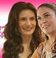 Leila (Arieta Corrêa) e Penha (Clarissa Pinheiro): paixão nascida entre golpes e ameaças   Foto: Reprodução
