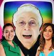 Aguinaldo Silva entre suas ‘criaturas’ Griselda e Tereza Cristina: audiência de Fina Estampa surpreendeu a cúpula da Globo   Foto: Fotomontagem: Blog Sala de TV 