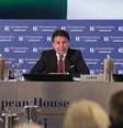Giuseppe Conte destacou as ações de seu governo para combater a pandemia  Foto: ANSA / Ansa
