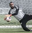 Éverson deve ser anunciado como reforço do Atlético-MG  Foto:  Ivan Storti/Santos FC