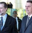 Ministro do STF, Dias Toffoli, buscou relação "harmoniosa" com o presidente Jair Bolsonaro  Foto: PRESIDÊNCIA DA REPÚBLICA / BBC News Brasil