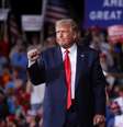Presidente dos EUA, Donald Trump, durante comício em Winston-Salem, na Carolina do Norte
08/09/2020 REUTERS/Jonathan Ernst  Foto: Reuters