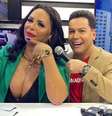 Luisa Marilac e Marcão de Povo dão show de bom humor ao comentar a intimidade das celebridades   Foto: Reprodução