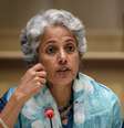 Cientista-chefe da OMS, Soumya Swaminathan
03/07/2020
Fabrice Coffrini/Pool via REUTERS  Foto: Reuters