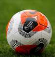 Logotipo da Premier League em bola usada no Campeonato Inglês
22/2/2020
REUTERS/Phil Noble  Foto: Reuters