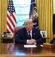 Presidente dos EUA, Donald Trump
11/09/2020
REUTERS/Kevin Lamarque  Foto: Reuters