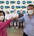 Jaqueline Coutinho, do PSL, terá o advogado Roberto Freitas como vice em sua chapa  Foto: PSL/Divulgação / Estadão