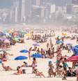 Praia de Ipanema, no Rio de Janeiro  Foto: Futura Press