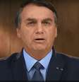 Presidente Jair Bolsonaro durante pronunciamento na ONU  Foto: Reprodução/TV Brasil