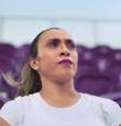 Jogadora Marta é estrela da nova campanha da Avon  Foto: Divulgação