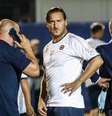 Totti mandou uma mensagem em vídeo para a jogadora da Lazio Ilenia Matilli  Foto: ANSA / Ansa